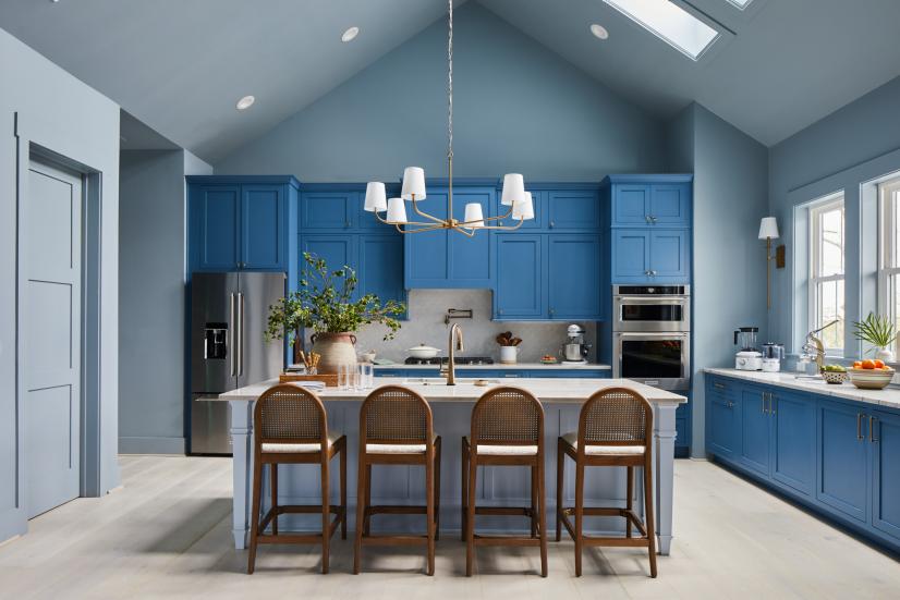 Tour the Coastal-Inspired Kitchen + Dining Room