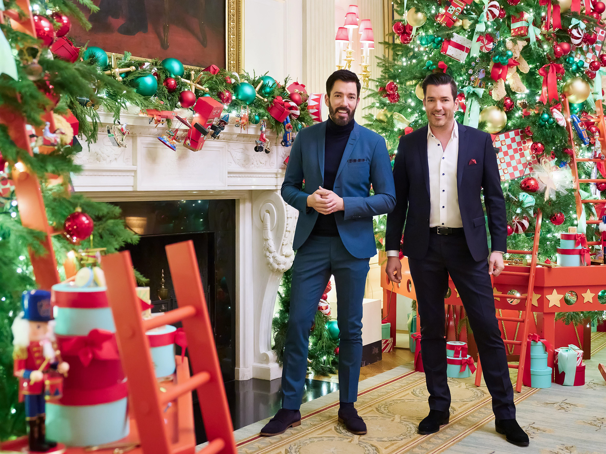 Jonathan and Drew Scott Will Host HGTV's 'White House Christmas 2023'